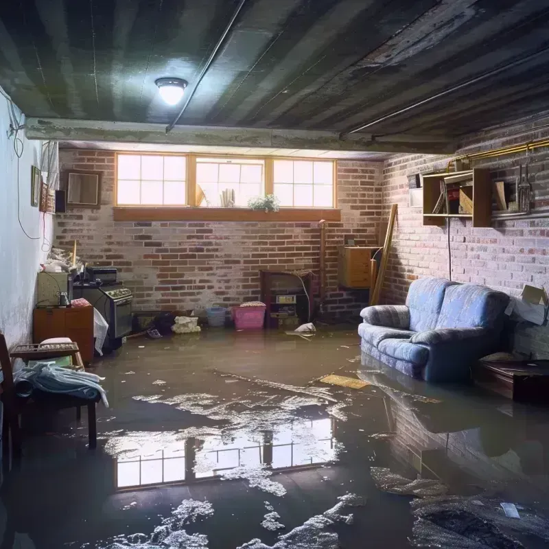 Flooded Basement Cleanup in Ives Estates, FL